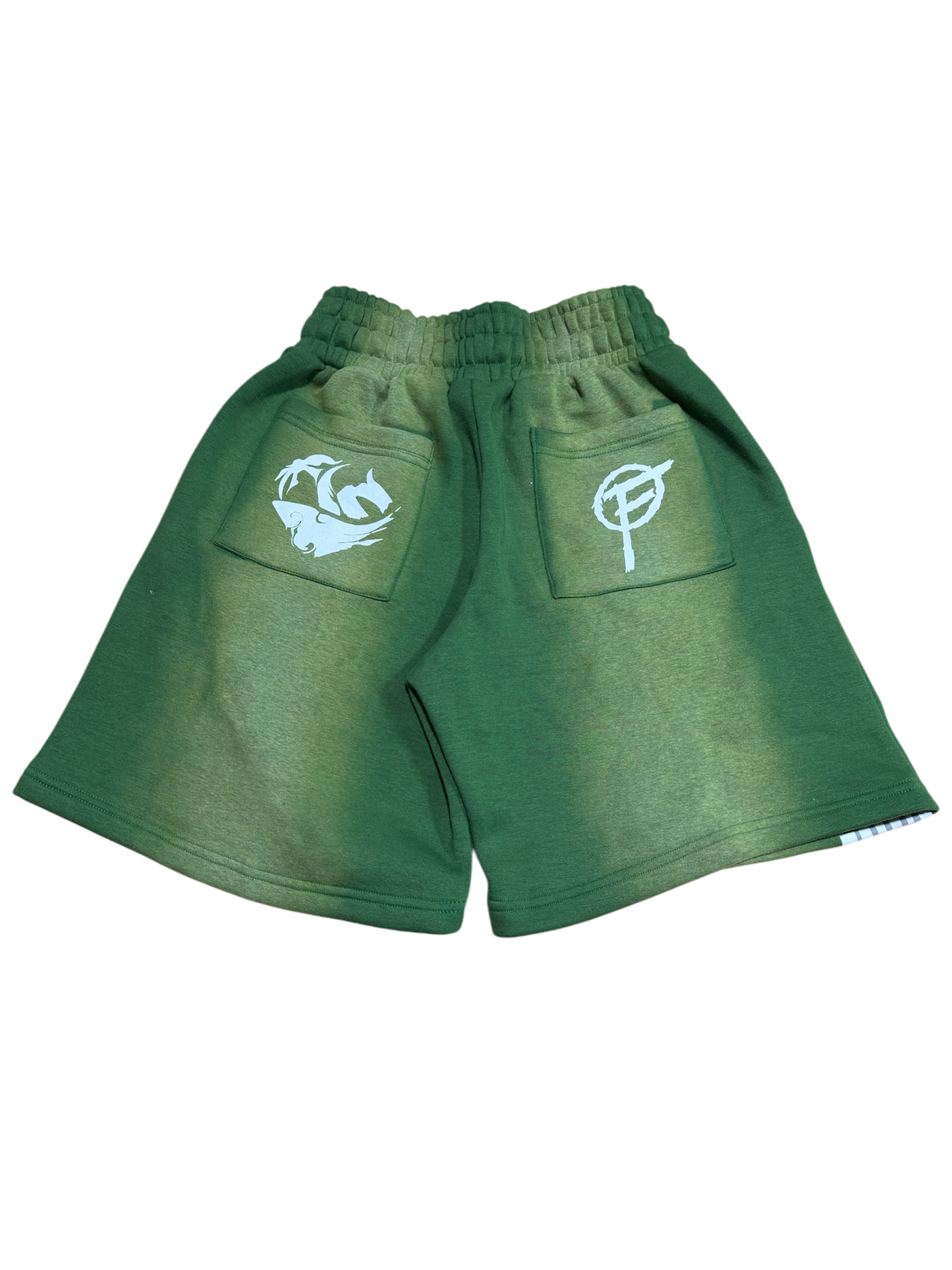 "Olive" Fine Racer Sweatshorts
