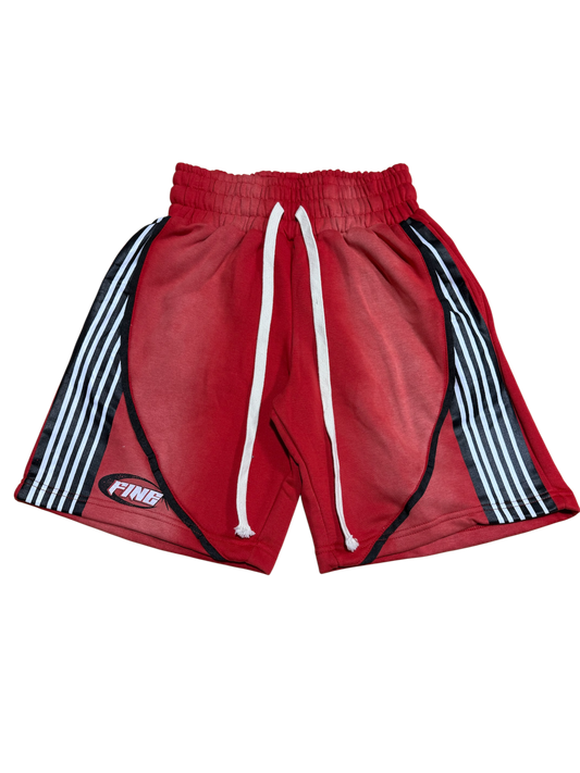 "Red Cherry" Fine Racer Sweatshorts