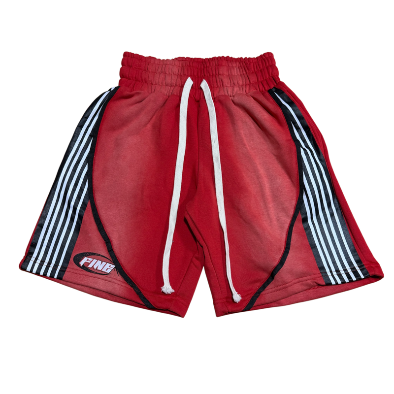 "Red Cherry" Fine Racer Sweatshorts