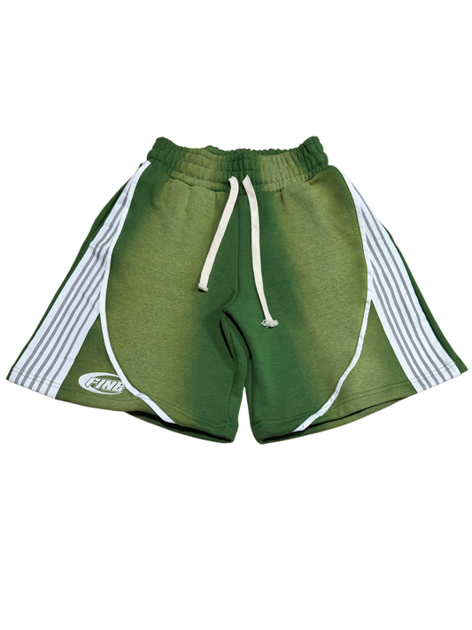 "Olive" Fine Racer Sweatshorts