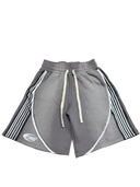 SMOKE GREY RACER SHORTS