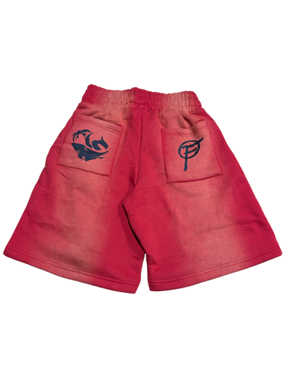 "Red Cherry" Fine Racer Sweatshorts