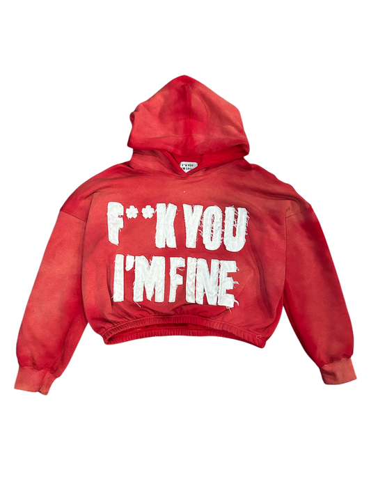 CANDY CANE “F**K YOU” HOODIE