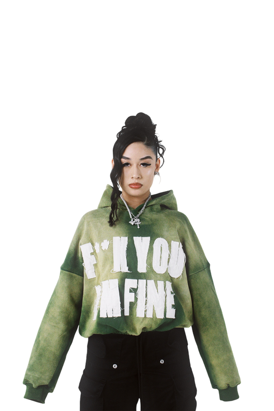 MONEY GREEN "F!!K U" HOODIE