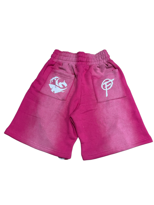 "Bubblegum"  Fine Racer Sweatshorts