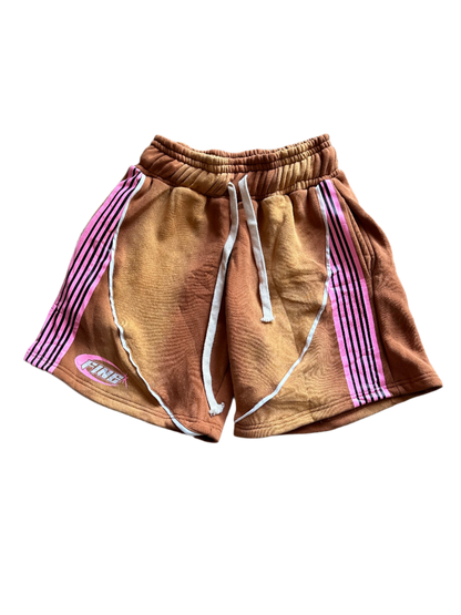 "Pink Mocha" Racer Shorts