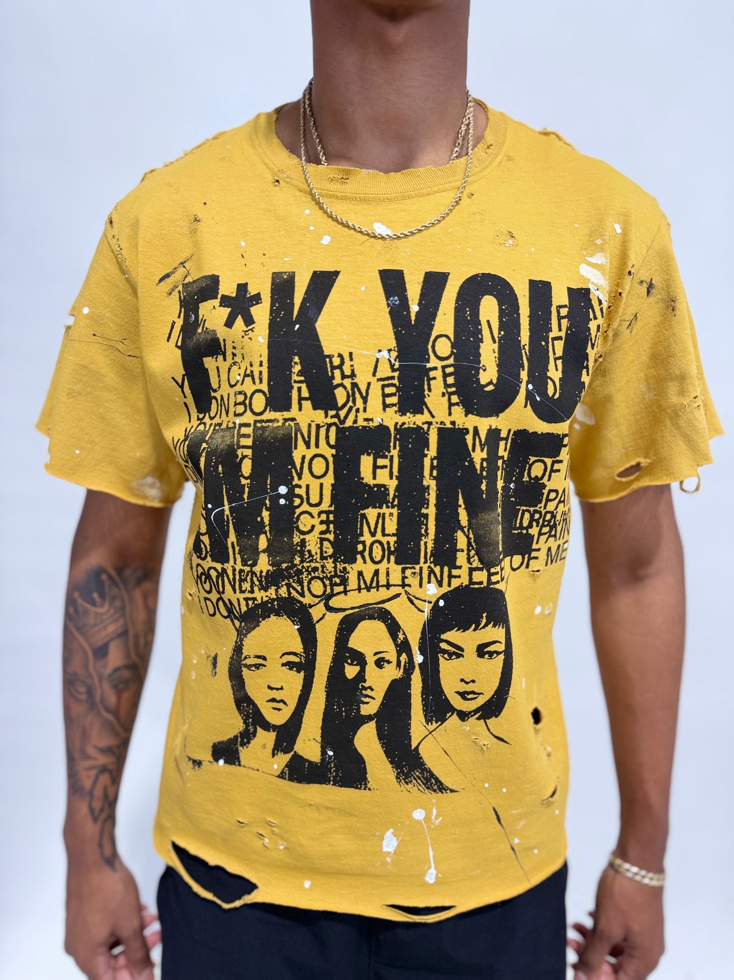 "F*K YOU IM FINE" Mustard Tee