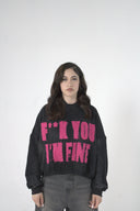 BLACK F.Y.I.F HOODIE