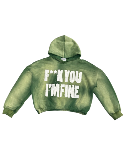 MONEY GREEN "F!!K U" HOODIE