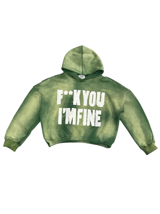 MONEY GREEN "F!!K U" HOODIE