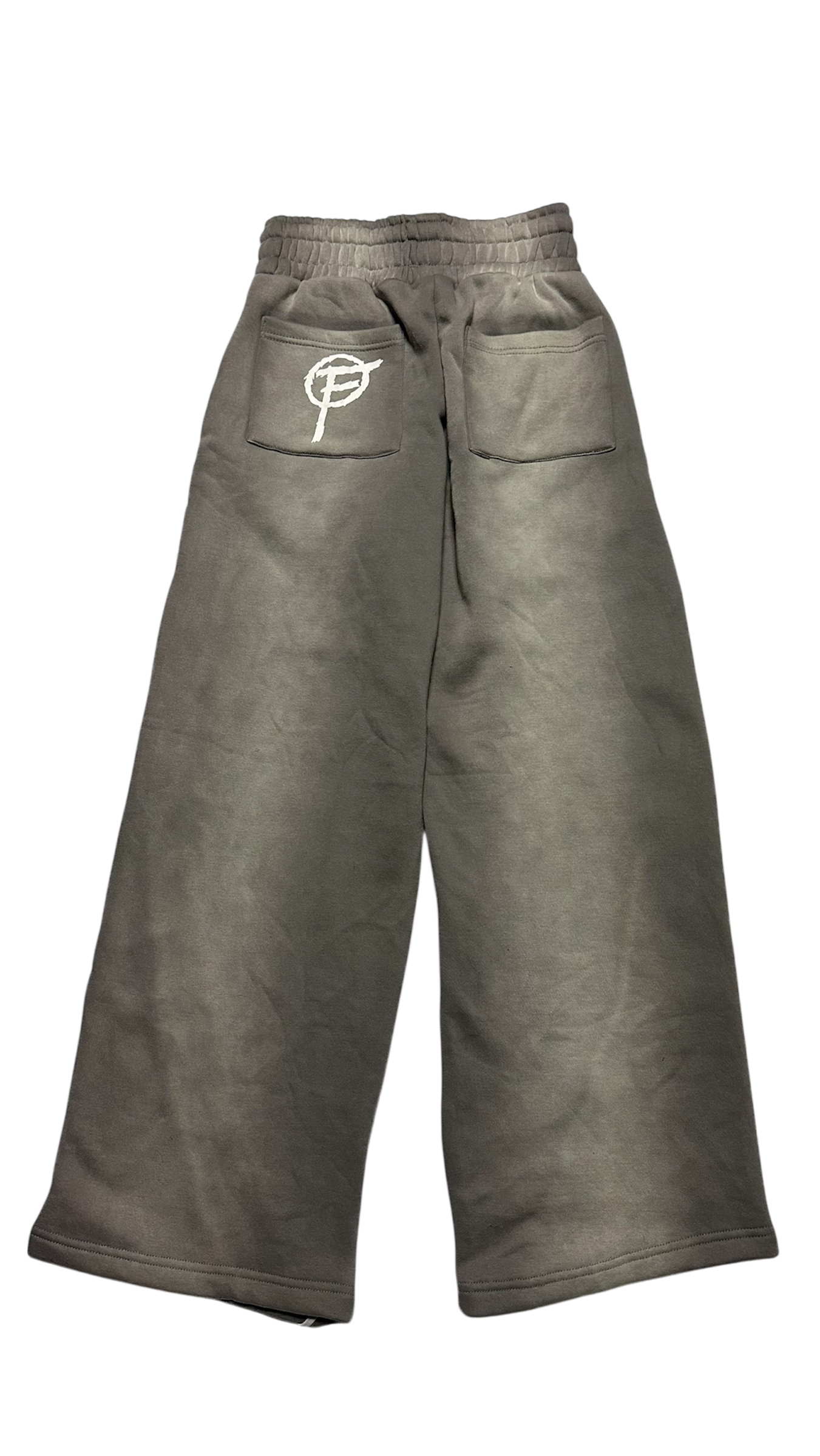 Grey Smoke Fine "Racer" Sweatpants