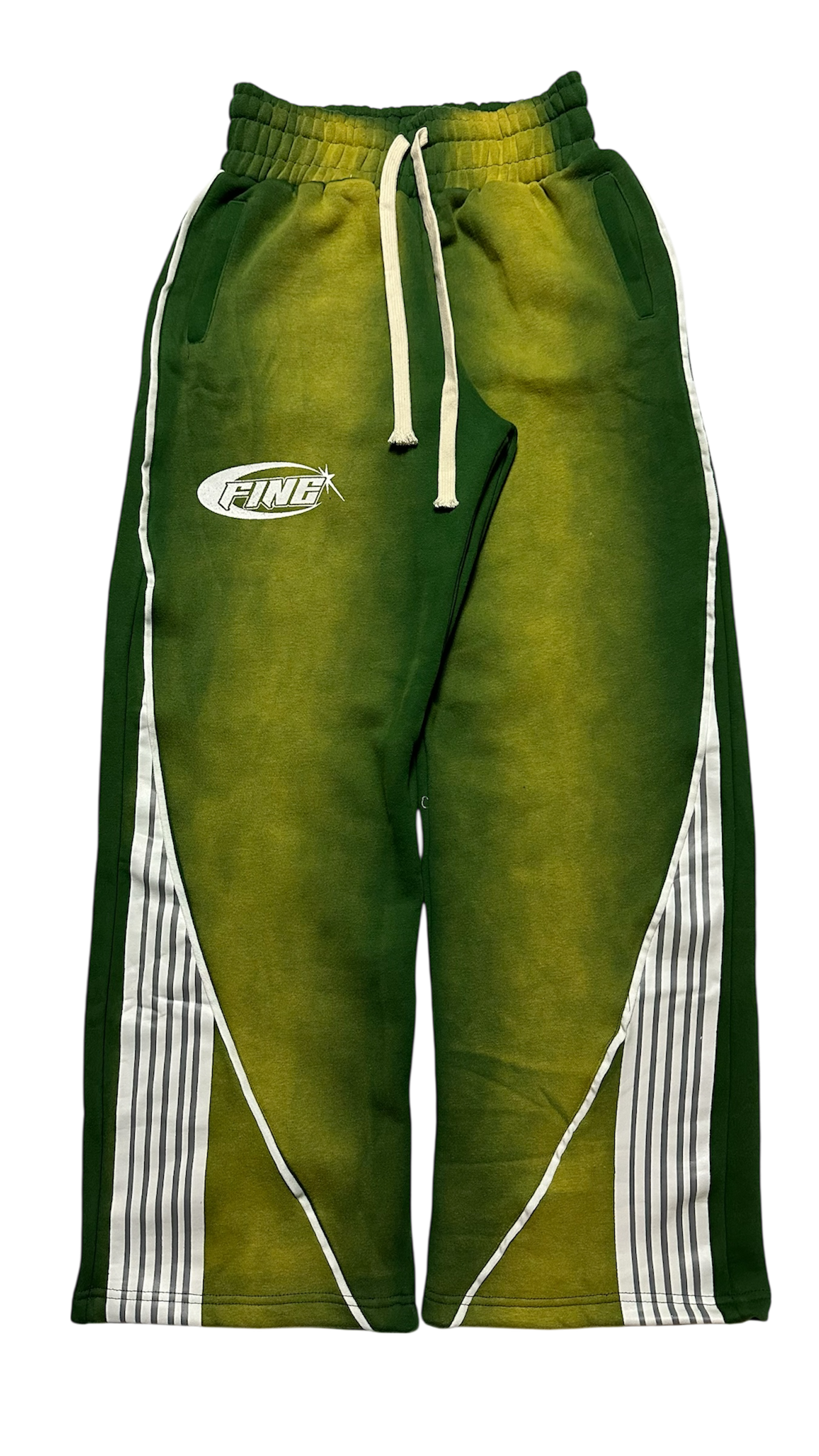 Burnt Olive Fine "Racer" Sweatpants