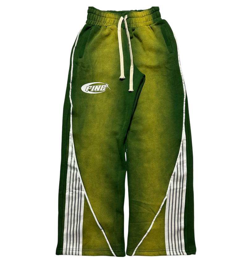 Burnt Olive Fine "Racer" Sweatpants