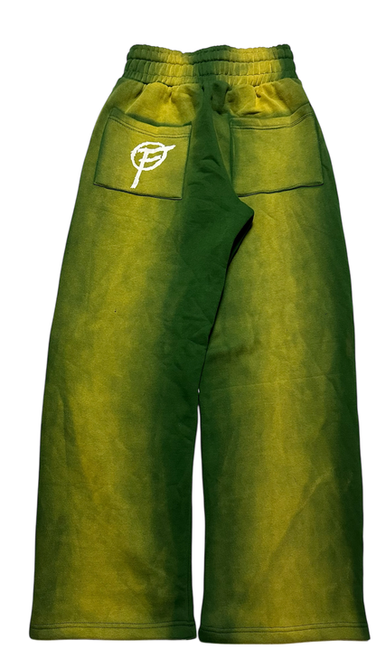 Burnt Olive Fine "Racer" Sweatpants