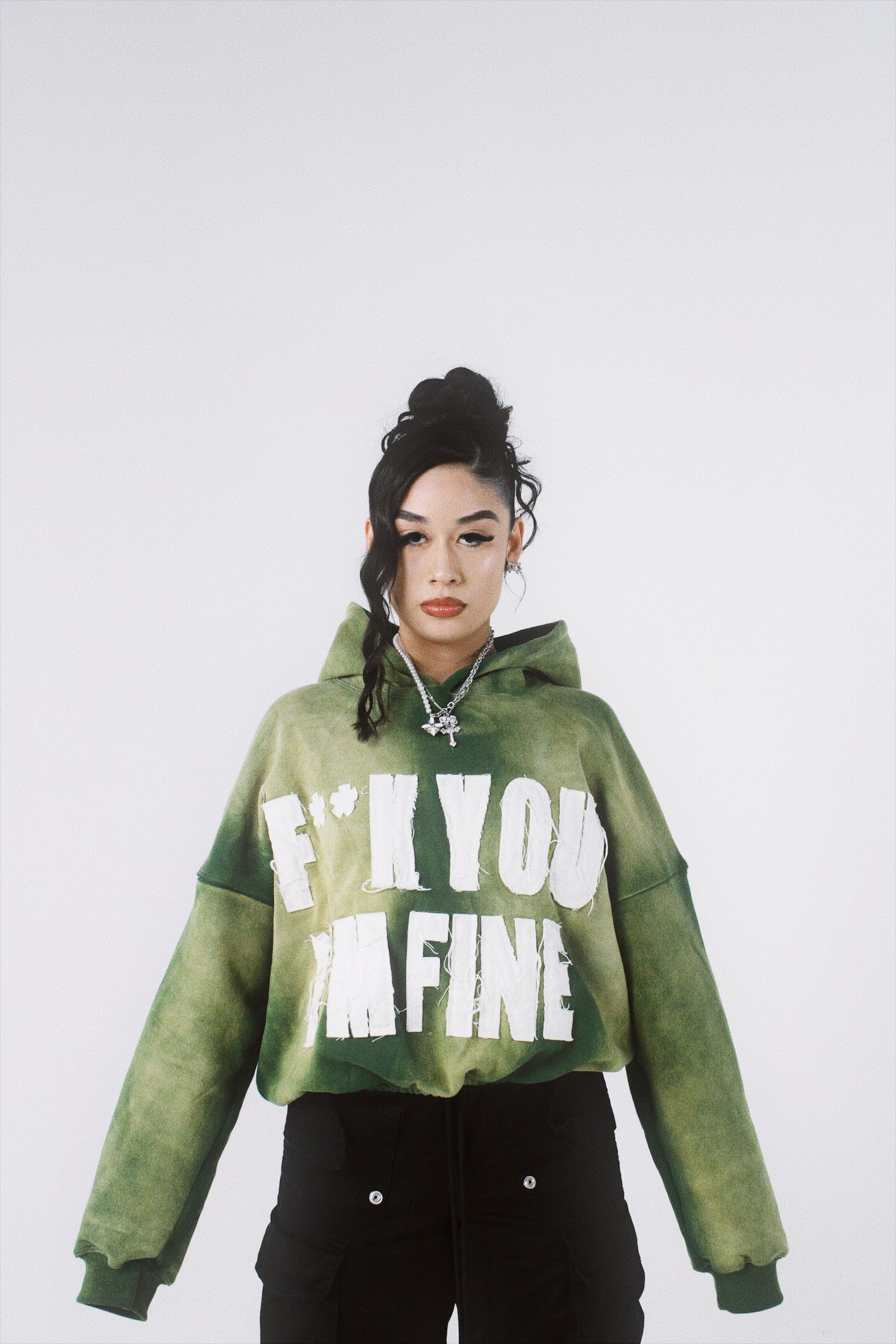 MONEY GREEN "F!!K U" HOODIE